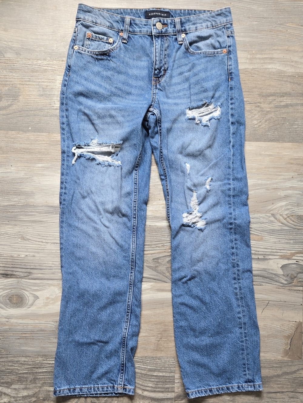 Aeropostale Low\nRise 90's baggy jeans